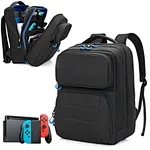 Carrying case is made of tear-resistant and durable, offering a long time service. Backpack features ergonomic shoulder straps and a breathable waist cushion, ensuring that you can carry your game gears for extended periods without sacrificing comfort.